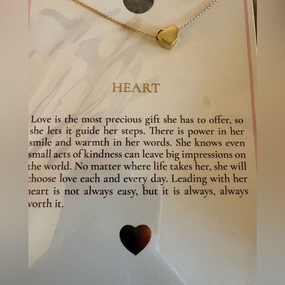 Gold Heart Necklace